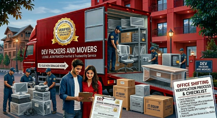 How to Verify Licensed Packers and Movers in Srinagar Before Booking